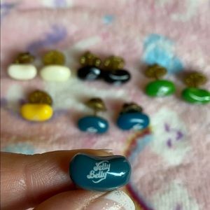 Jelly Belly  Mini Pins bundle ( 10) And Pendanta